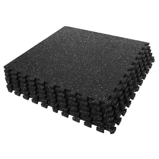 SUPERJARE Exercise Equipment Mats, Gray - 9601BT - SUPERJARE